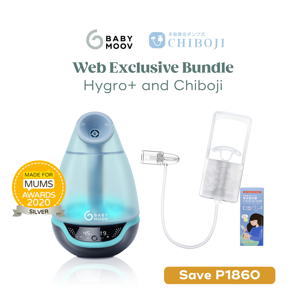 Exclusive Bundle Web Exclusive Bundle: 20% off Hygro+ Humidifier and Chiboji Nasal ...