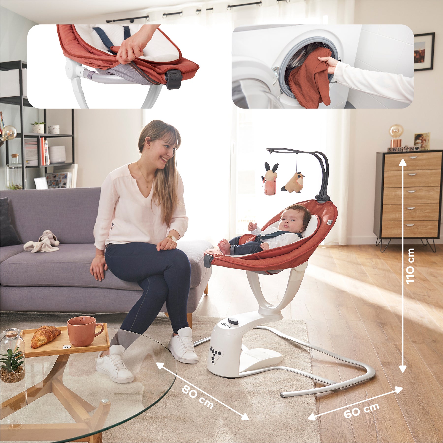Recensioni clienti: Babymoov Swoon Motion 3 in 1